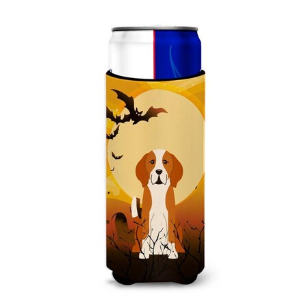 Carolines Treasures Halloween English Foxhound Michelob Ultra Hugger for Slim Cans BB4376MUK